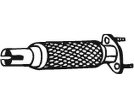 Repair Pipe, catalytic converter 717-877 Bosal