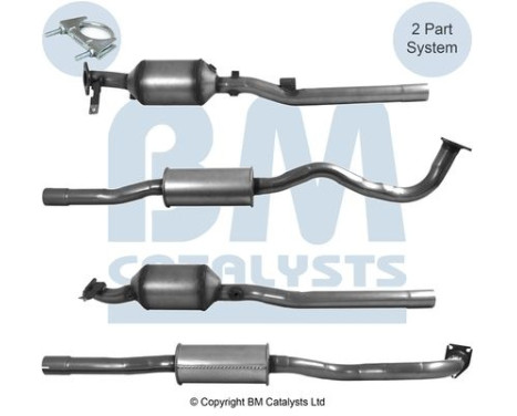 Diesel particulate filter BM11695HP BM Catalysts