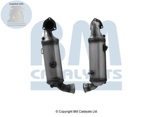 Diesel particulate filter + catalytic converter BM15058H BM Catalysts
