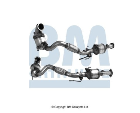 Diesel particulate filter + catalytic converter BM15076H BM Catalysts