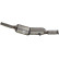 Diesel particulate filter, exhaust system 097-071 Bosal, Thumbnail 4