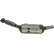 Diesel particulate filter, exhaust system 097-527 Bosal