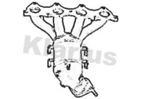 Diesel particulate filter, exhaust system 324031 Klarius