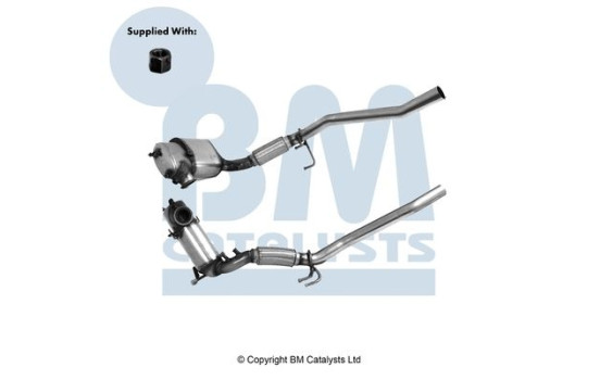 Diesel particulate filter, exhaust system BM11165H BM Catalysts