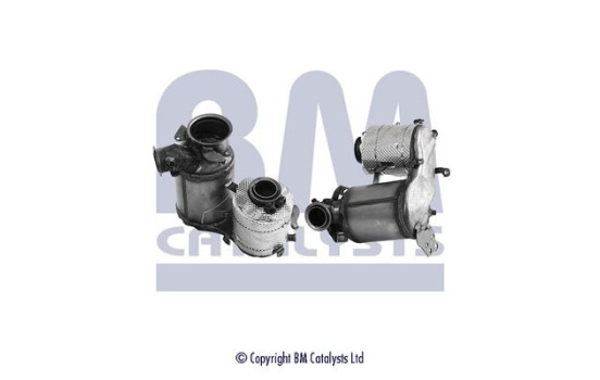Diesel particulate filter, exhaust system BM11381H BM Catalysts