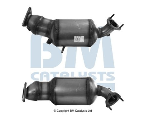 Diesel particulate filter, exhaust system BM11612H BM Catalysts