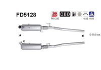Diesel particulate filter, exhaust system FD5128 AS