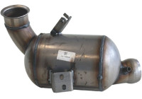 Diesel particulate filter, exhaust system