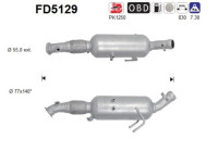 Diesel particulate filter FD5129 AS