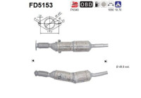 Diesel particulate filter FD5153 AS