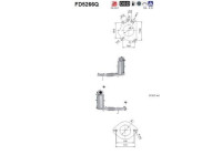 Diesel particulate filter FD5266Q AS