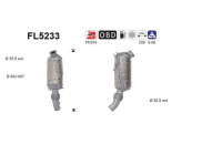 Diesel particulate filter FL5233 AS
