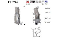 Diesel particulate filter FL5245 AS