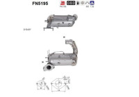 Diesel particulate filter FN5195 AS