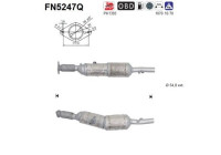 Diesel particulate filter FN5247Q AS