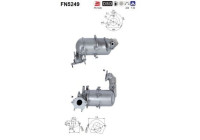 Diesel particulate filter FN5249 AS