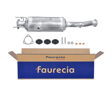 Diesel particulate filter silicon carbide - Easy2Fit Kit - Set with mounting parts 8LH 366 080-001 Hella