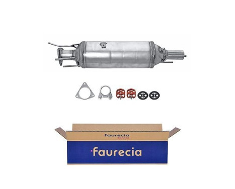 Diesel particulate filter silicon carbide - Easy2Fit Kit - Set with mounting parts 8LH 366 080-021 Hella