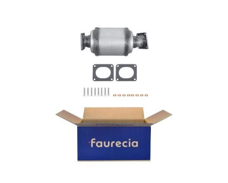 Diesel particulate filter silicon carbide - Easy2Fit Kit - Set with mounting parts 8LH 366 080-081 Hella