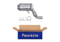 Diesel particulate filter silicon carbide - Easy2Fit Kit - Set with mounting parts 8LH 366 080-101 Hella