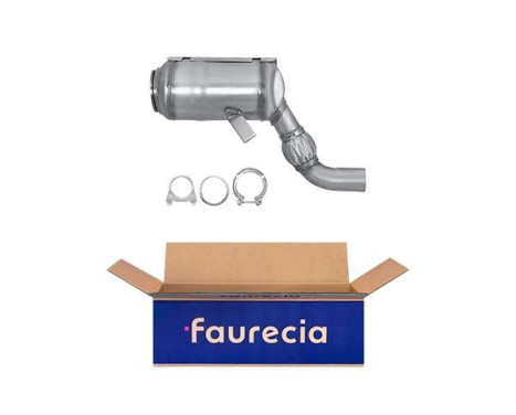 Diesel particulate filter silicon carbide - Easy2Fit Kit - Set with mounting parts 8LH 366 080-101 Hella