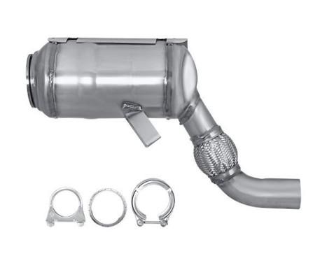 Diesel particulate filter silicon carbide - Easy2Fit Kit - Set with mounting parts 8LH 366 080-101 Hella, Image 2