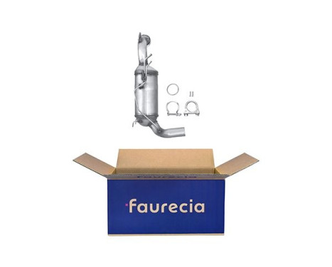 Diesel particulate filter silicon carbide - Easy2Fit Kit - Set with mounting parts 8LH 366 080-181 Hella