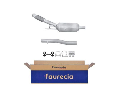 Diesel particulate filter silicon carbide - Easy2Fit Kit - Set with mounting parts 8LH 366 080-341 Hella