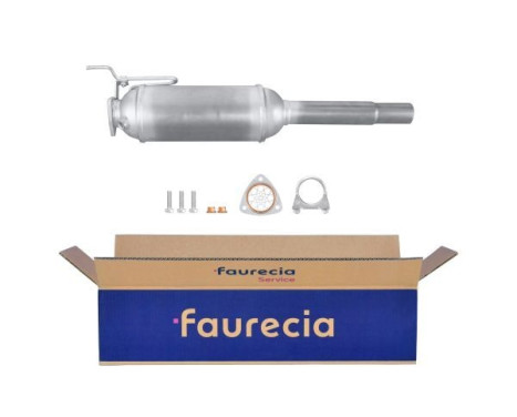 Diesel particulate filter silicon carbide - Easy2Fit Kit - Set with mounting parts 8LH 366 080-411 Hella