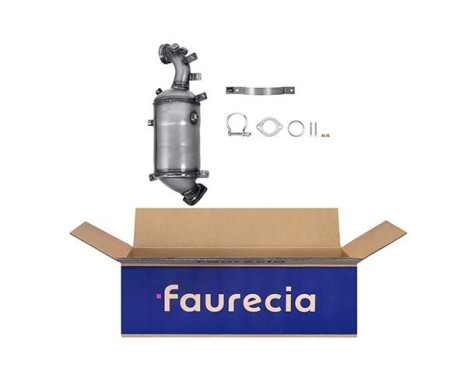 Diesel particulate filter silicon carbide - Easy2Fit Kit - Set with mounting parts 8LH 366 080-431 Hella