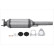Diesel particulate filter silicon carbide - Easy2Fit Kit - Set with mounting parts 8LH 366 080-461 Hella, Thumbnail 2