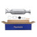Diesel particulate filter silicon carbide - Easy2Fit Kit - Set with mounting parts 8LH 366 080-511 Hella