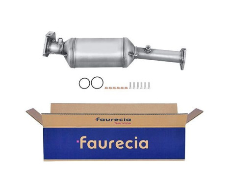 Diesel particulate filter silicon carbide - Easy2Fit Kit - Set with mounting parts 8LH 366 080-681 Hella