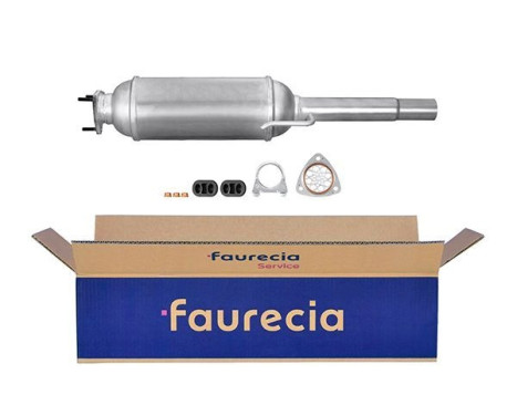 Diesel particulate filter silicon carbide - Easy2Fit Kit - Set with mounting parts 8LH 366 080-781 Hella