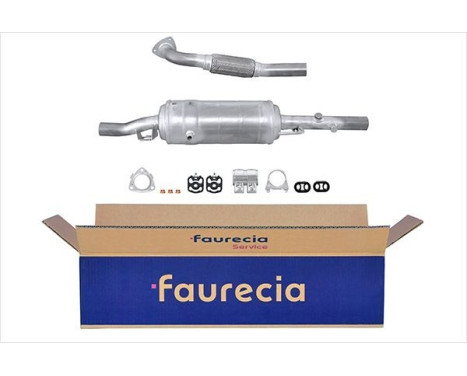 Diesel particulate filter silicon carbide - Easy2Fit Kit - Set with mounting parts 8LH 366 080-791 Hella