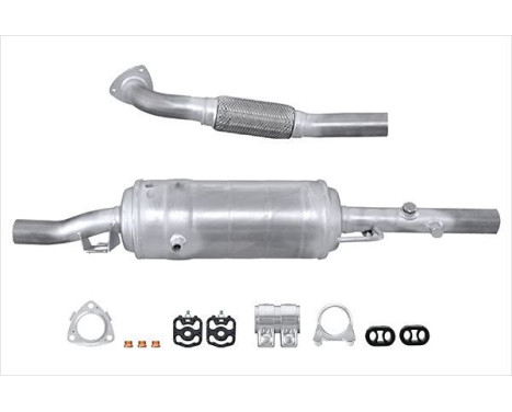 Diesel particulate filter silicon carbide - Easy2Fit Kit - Set with mounting parts 8LH 366 080-791 Hella, Image 2