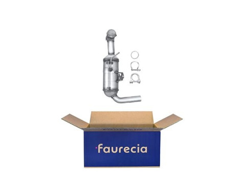 Diesel particulate filter silicon carbide - Easy2Fit Kit - Set with mounting parts 8LH 366 080-801 Hella