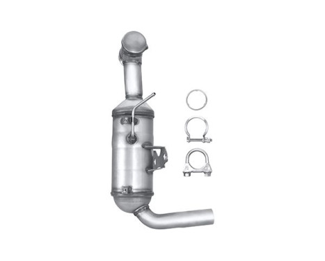 Diesel particulate filter silicon carbide - Easy2Fit Kit - Set with mounting parts 8LH 366 080-801 Hella, Image 2