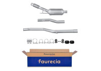 Diesel particulate filter silicon carbide - Easy2Fit Kit - Set with mounting parts 8LH 366 080-991 Hella