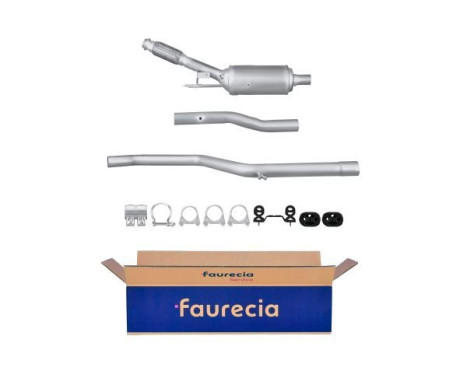 Diesel particulate filter silicon carbide - Easy2Fit Kit - Set with mounting parts 8LH 366 080-991 Hella