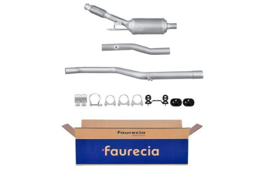Diesel particulate filter silicon carbide - Easy2Fit Kit - Set with mounting parts 8LH 366 080-991 Hella
