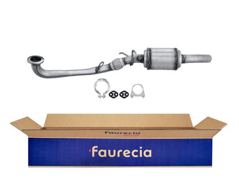 Diesel particulate filter silicon carbide - Easy2Fit Kit - Set with mounting parts 8LH 366 081-071 Hella