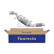 Diesel particulate filter silicon carbide - Easy2Fit Kit - Set with mounting parts 8LH 366 081-081 Hella