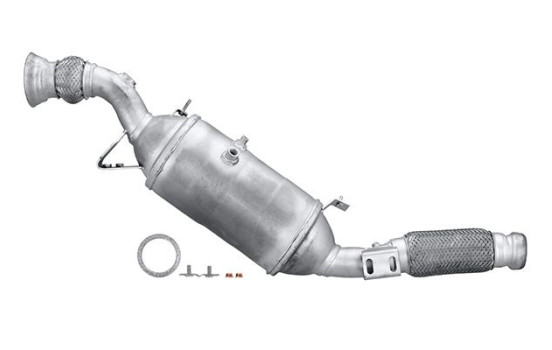 Diesel particulate filter silicon carbide - Easy2Fit Kit - Set with mounting parts 8LH 366 081-081 Hella, Image 2