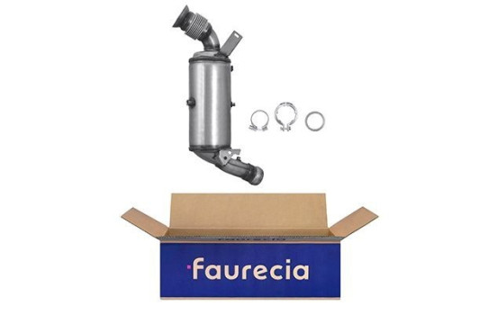Diesel particulate filter silicon carbide - Easy2Fit Kit - Set with mounting parts 8LH 366 081-101 Hella