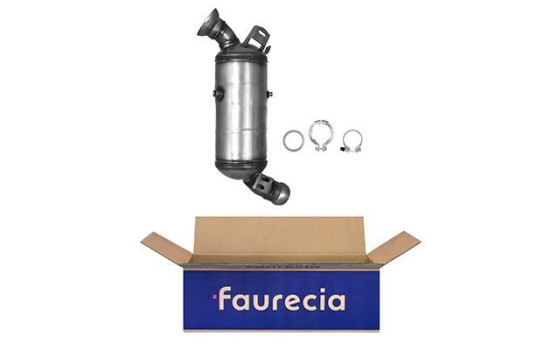 Diesel particulate filter silicon carbide - Easy2Fit Kit - Set with mounting parts 8LH 366 081-121 Hella
