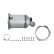 Diesel particulate filter silicon carbide - Easy2Fit Kit - Set with mounting parts 8LH 366 081-141 Hella, Thumbnail 2