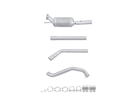 Diesel particulate filter silicon carbide - Easy2Fit Kit - Set with mounting parts 8LH 366 081-181 Hella, Image 2