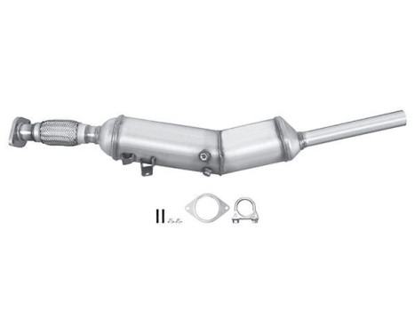 Diesel particulate filter silicon carbide - Easy2Fit Kit - Set with mounting parts 8LH 366 081-221 Hella, Image 2