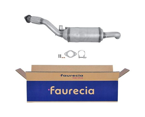 Diesel particulate filter silicon carbide - Easy2Fit Kit - Set with mounting parts 8LH 366 081-241 Hella